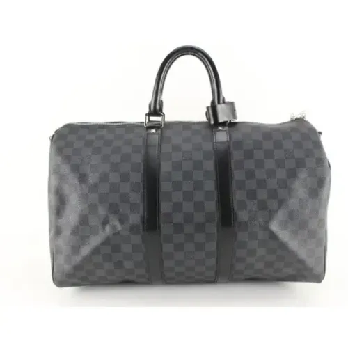 Pre-owned Weekend Bags, female, , Size: ONE SIZE Pre-owned Canvas louis-vuitton-bags - Louis Vuitton Vintage - Modalova