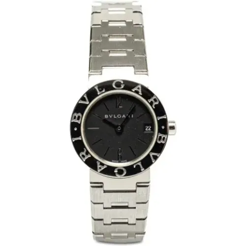 Pre-owned Stainless Steel watches , female, Sizes: ONE SIZE - Bvlgari Vintage - Modalova