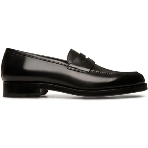 Loafers, male, , Size: 10 US Flat shoes - Bally - Modalova