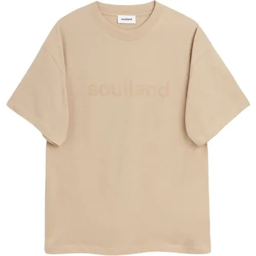 Bio-Baumwolle Ocean T-shirt , unisex, Größe: Xl/2Xl - Soulland - Modalova