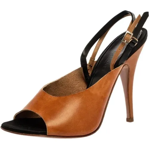 Pre-owned Leather sandals , female, Sizes: 4 UK - Giuseppe Zanotti Pre-owned - Modalova