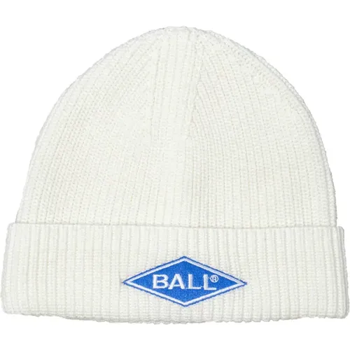 Beanies, female, , Size: ONE SIZE Cool Embroidered Beanie Accessory in Optical - Ball - Modalova