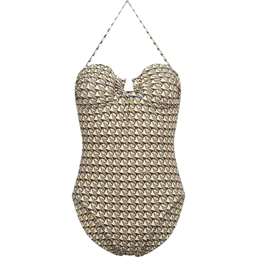 Stylish One-piece Swimsuit , female, Sizes: M - TORY BURCH - Modalova
