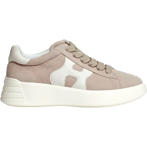 Sneakers with White Rubber Sole , female, Sizes: 3 1/2 UK, 6 1/2 UK, 7 UK, 3 UK, 4 1/2 UK, 5 UK, 6 UK, 5 1/2 UK, 8 UK - Hogan - Modalova