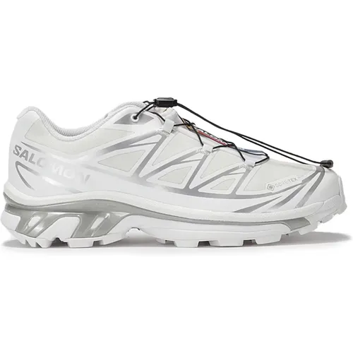 GTX Sneakers with Silver Detail , male, Sizes: 11 UK, 9 1/2 UK, 4 UK, 8 UK, 5 UK, 9 UK, 6 UK, 8 1/2 UK, 5 1/2 UK, 10 1/2 UK, 4 1/2 UK - Salomon - Modalova