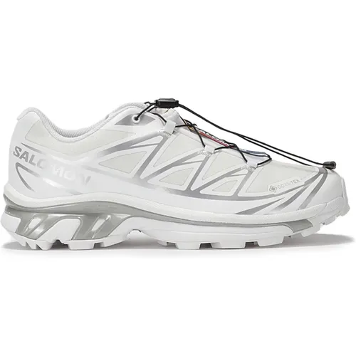 GTX Sneakers with Silver Detail , male, Sizes: 4 1/2 UK - Salomon - Modalova