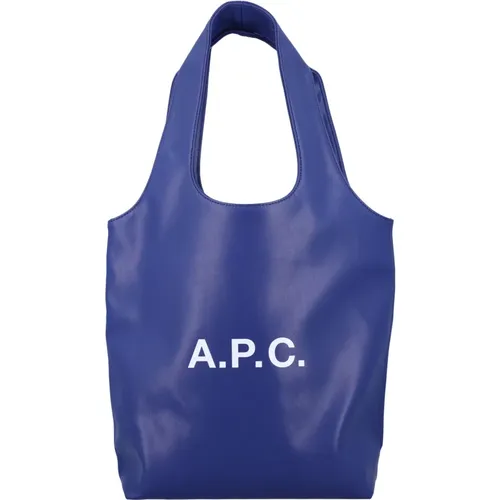 Tote Bags, male, , Size: ONE SIZE Royal Handbag Ninon Tote Bag - A.p.c. - Modalova