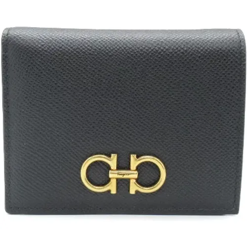 Pre-owned Leather wallets , female, Sizes: ONE SIZE - Salvatore Ferragamo Pre-owned - Modalova