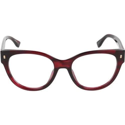 Stylische Brille Modell 0069 , Damen, Größe: 52 MM - Dsquared2 - Modalova