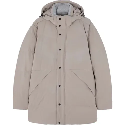 Stretch-Parka mit Re-Goose Down - PAUL & SHARK - Modalova