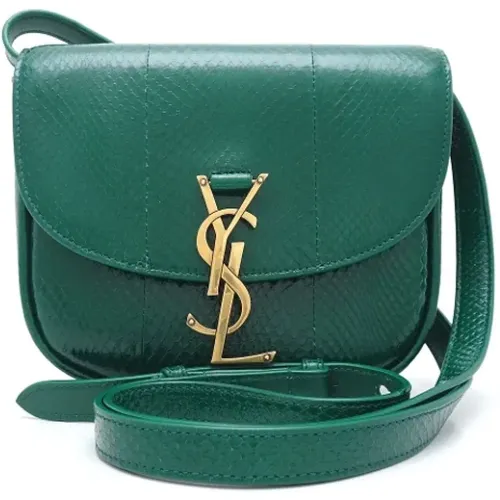 Pre-owned Cross Body Bags, female, , Size: ONE SIZE Pre-owned Leather crossbody-bags - Yves Saint Laurent Vintage - Modalova