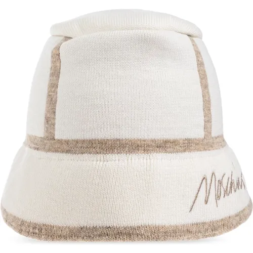 Hats, unisex, , Size: ONE SIZE Hat with logo - Moschino - Modalova