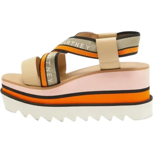 Pre-owned Canvas sandals , female, Sizes: 4 UK - Stella McCartney Pre-owned - Modalova