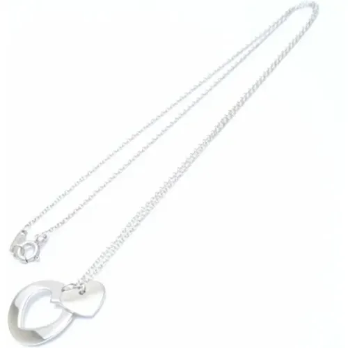 Pre-owned Jewellery, female, , Size: ONE SIZE Pre-owned Silver necklaces - Tiffany & Co. Pre-owned - Modalova