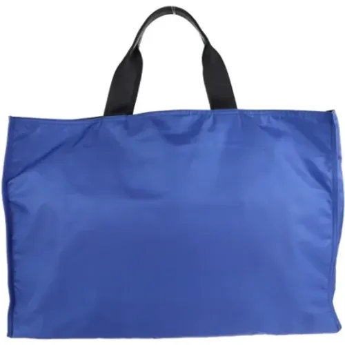 Svart Nylon Prada Tote Bag , female, Sizes: ONE SIZE - Prada Vintage - Modalova