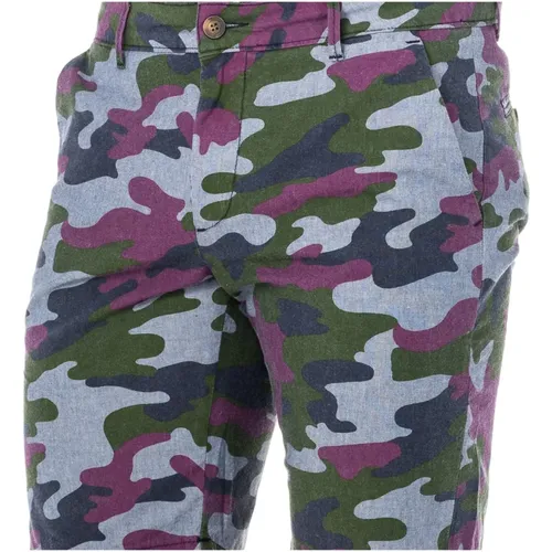 Camouflage Bermuda Shorts - LA MARTINA - Modalova