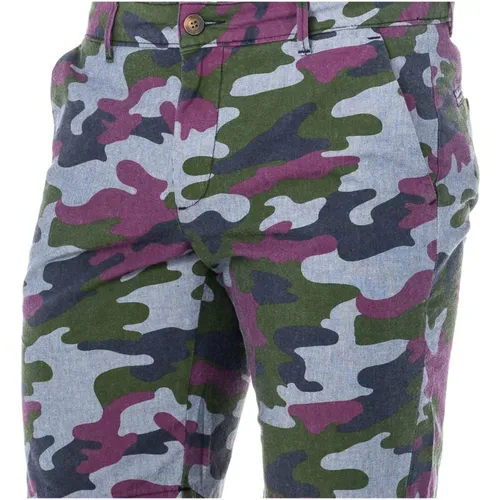 Camouflage Bermuda Shorts , male, Sizes: W33, W31 - LA MARTINA - Modalova