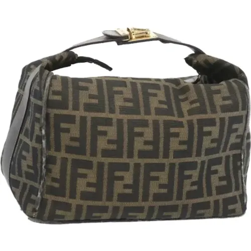 Pre-owned Canvas handbags , female, Sizes: ONE SIZE - Fendi Vintage - Modalova