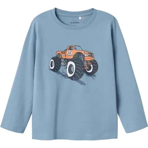 Berg Frühling/Monster Langarm T-Shirt für Kinder - name it - Modalova