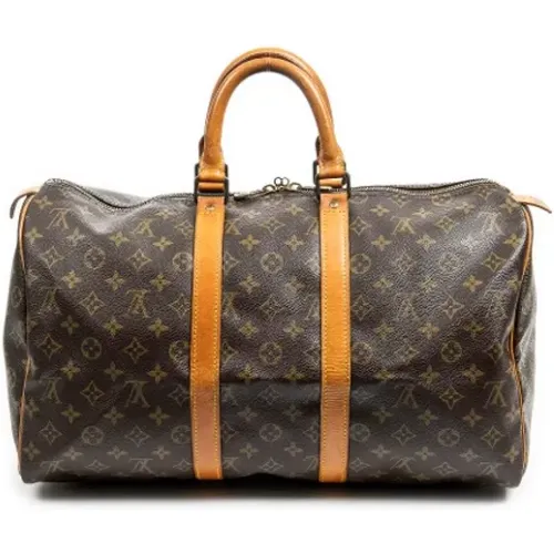 Pre-owned Coated canvas handbags , female, Sizes: ONE SIZE - Louis Vuitton Vintage - Modalova