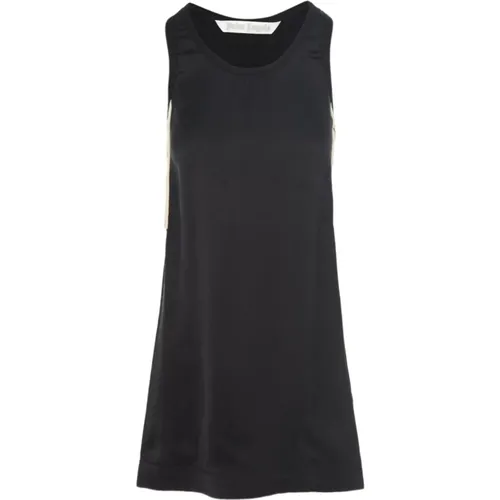 Sporty Midi Dress with Crochet Detailing , female, Sizes: S, XS - Palm Angels - Modalova