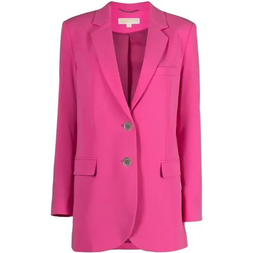 Blazers, female, , Size: XS Cerise Mensy Blazer - Michael Kors - Modalova