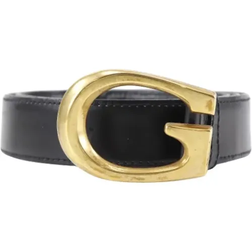 Pre-owned Belts, female, , Size: ONE SIZE Pre-owned Leather belts - Gucci Vintage - Modalova