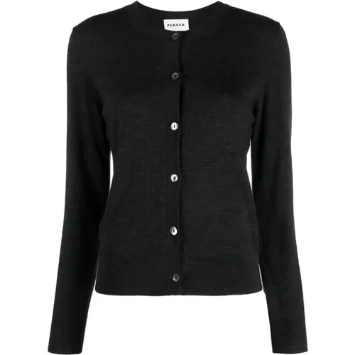 Cardigans, female, , Size: L Stylish Sweaters for Every Occasion - P.a.r.o.s.h. - Modalova