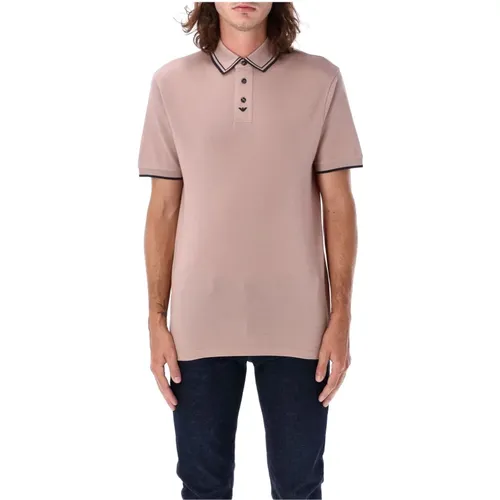 Fawn Fly Polo Shirt , Herren, Größe: L - Emporio Armani - Modalova