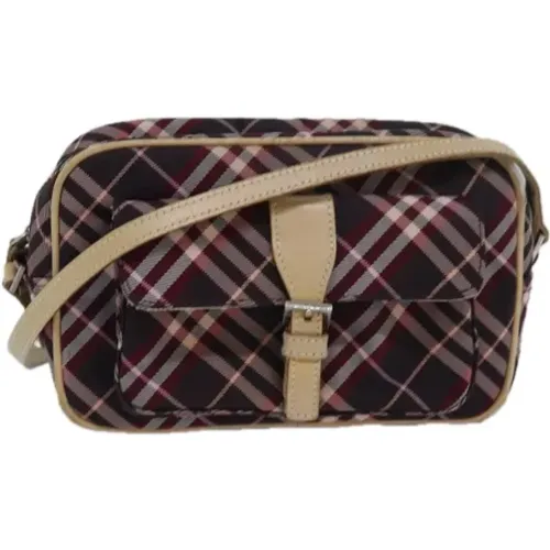 Pre-owned Cross Body Bags, female, , Size: ONE SIZE Pre-owned Nylon shoulder-bags - Burberry Vintage - Modalova