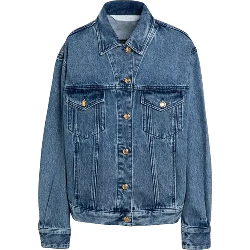 Denim Jacket , female, Sizes: S, XS - Palm Angels - Modalova