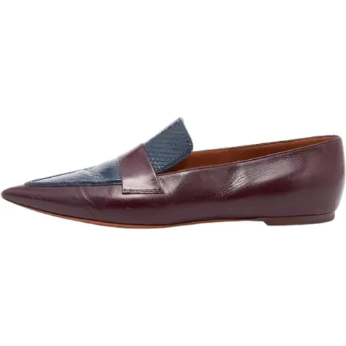 Pre-owned Leather flats , female, Sizes: 8 UK - Celine Vintage - Modalova