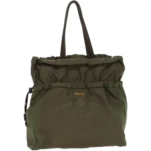 Pre-owned Tote Bags, female, , Size: ONE SIZE Pre-owned Nylon prada-bags - Prada Vintage - Modalova