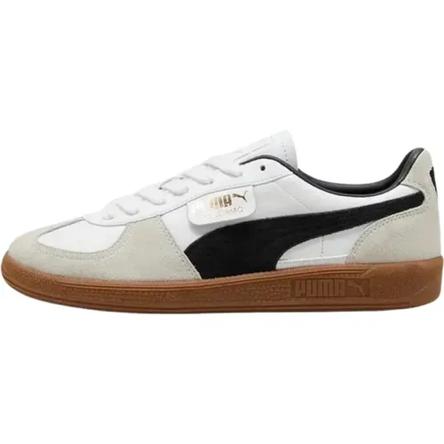 Sneakers, male, , Size: 12 US Palermo OG White Vapor Grey Gum - Puma - Modalova