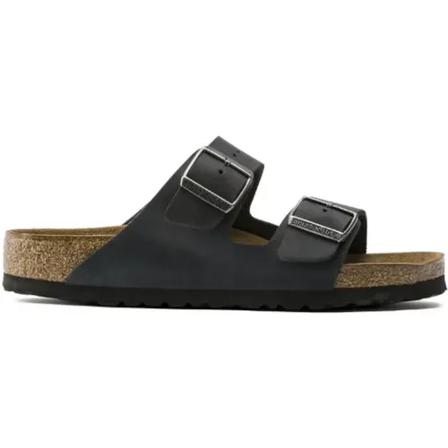 Sliders, male, , Size: 7 US Sandals Arizona Soft Footbed Birko-Flor - Birkenstock - Modalova