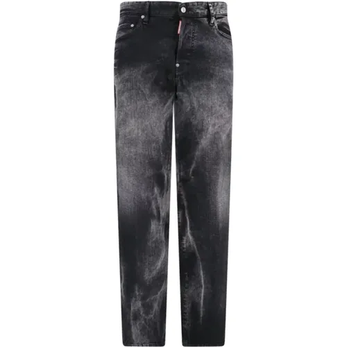 Schwarze Skinny Jeans , Herren, Größe: XL - Dsquared2 - Modalova