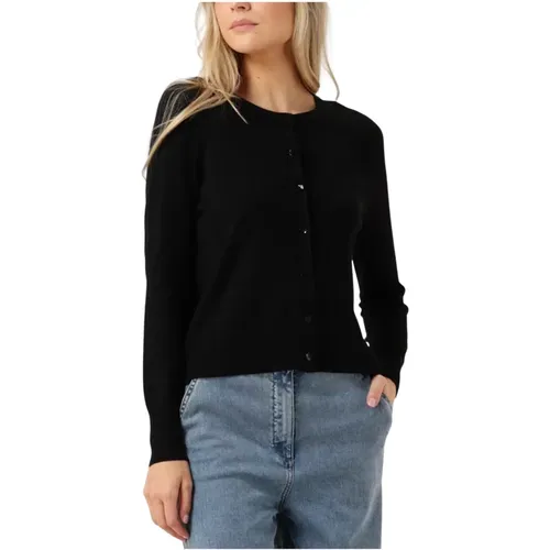 Weicher Viskose Cardigan für Frauen , Damen, Größe: XL - Summum Woman - Modalova