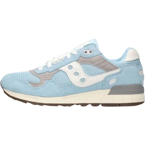 Blaue Shadow 5000 W Low Sneakers , Damen, Größe: 39 EU - Saucony - Modalova