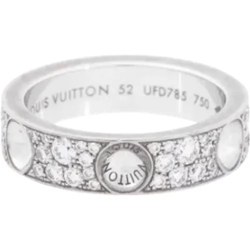 Pre-owned Jewellery, female, , Size: ONE SIZE Pre-owned White Gold louis-vuitton-jewelry - Louis Vuitton Vintage - Modalova