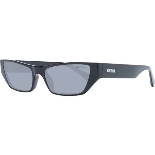 Sunglasses, unisex, , Size: ONE SIZE Rectangle Sunglasses with Grey Lenses - Guess - Modalova