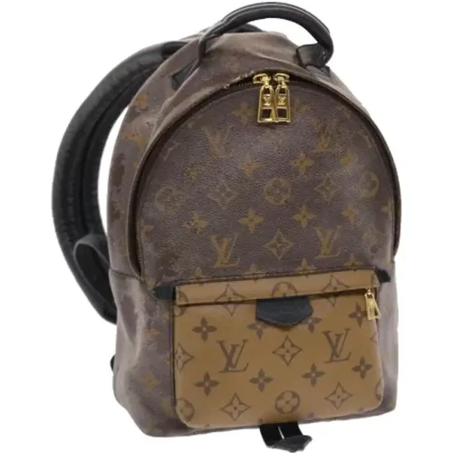 Pre-owned Backpacks, female, , Size: ONE SIZE Pre-owned Canvas backpacks - Louis Vuitton Vintage - Modalova