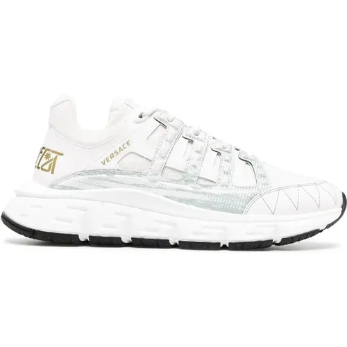 Trigreca Low Top Sneakers , male, Sizes: 10 UK, 5 UK - Versace - Modalova