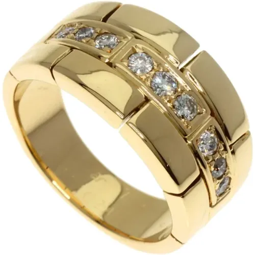 Pre-owned Gold rings , female, Sizes: ONE SIZE - Cartier Vintage - Modalova