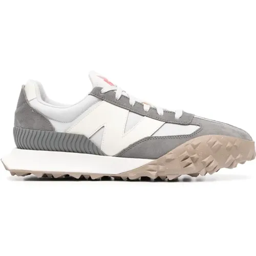 Grey Low-Top Sneakers with Abzorb Cushioning , male, Sizes: 12 1/2 UK - New Balance - Modalova