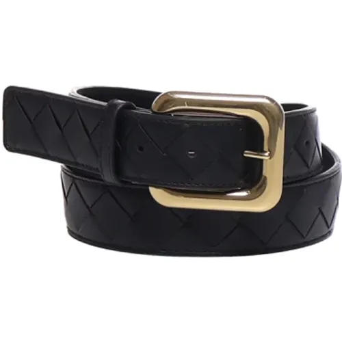 Woven Pattern Leather Belt , female, Sizes: 75 CM, 90 CM, 80 CM, 85 CM - Bottega Veneta - Modalova
