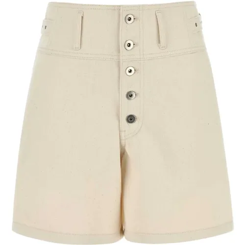 Denim Shorts, female, , Size: W25 Sand Denim Bermuda Shorts - Jil Sander - Modalova