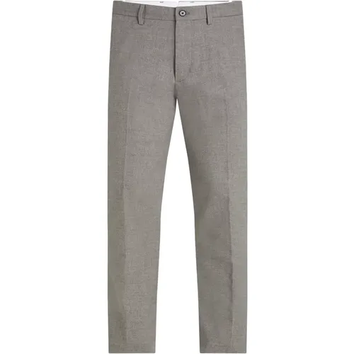 Mid Grey Pants , male, Sizes: W30 L32 - Tommy Hilfiger - Modalova