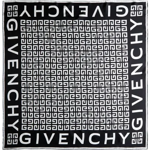 Seidenschal in Schwarz Givenchy - Givenchy - Modalova
