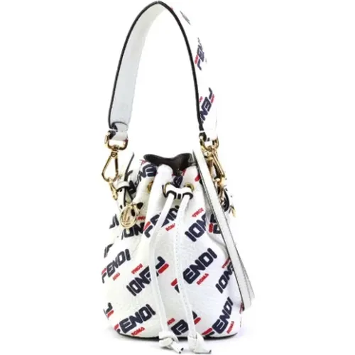 Pre-owned Bucket Bags, female, , Size: ONE SIZE Pre-owned Leather shoulder-bags - Fendi Vintage - Modalova