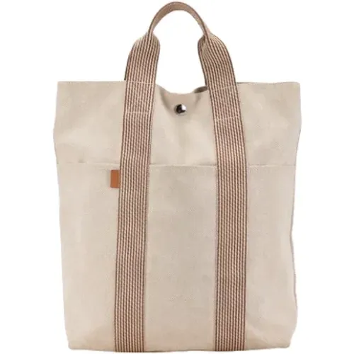 Pre-owned Tote Bags, female, , Size: ONE SIZE Pre-owned Canvas totes - Hermès Vintage - Modalova